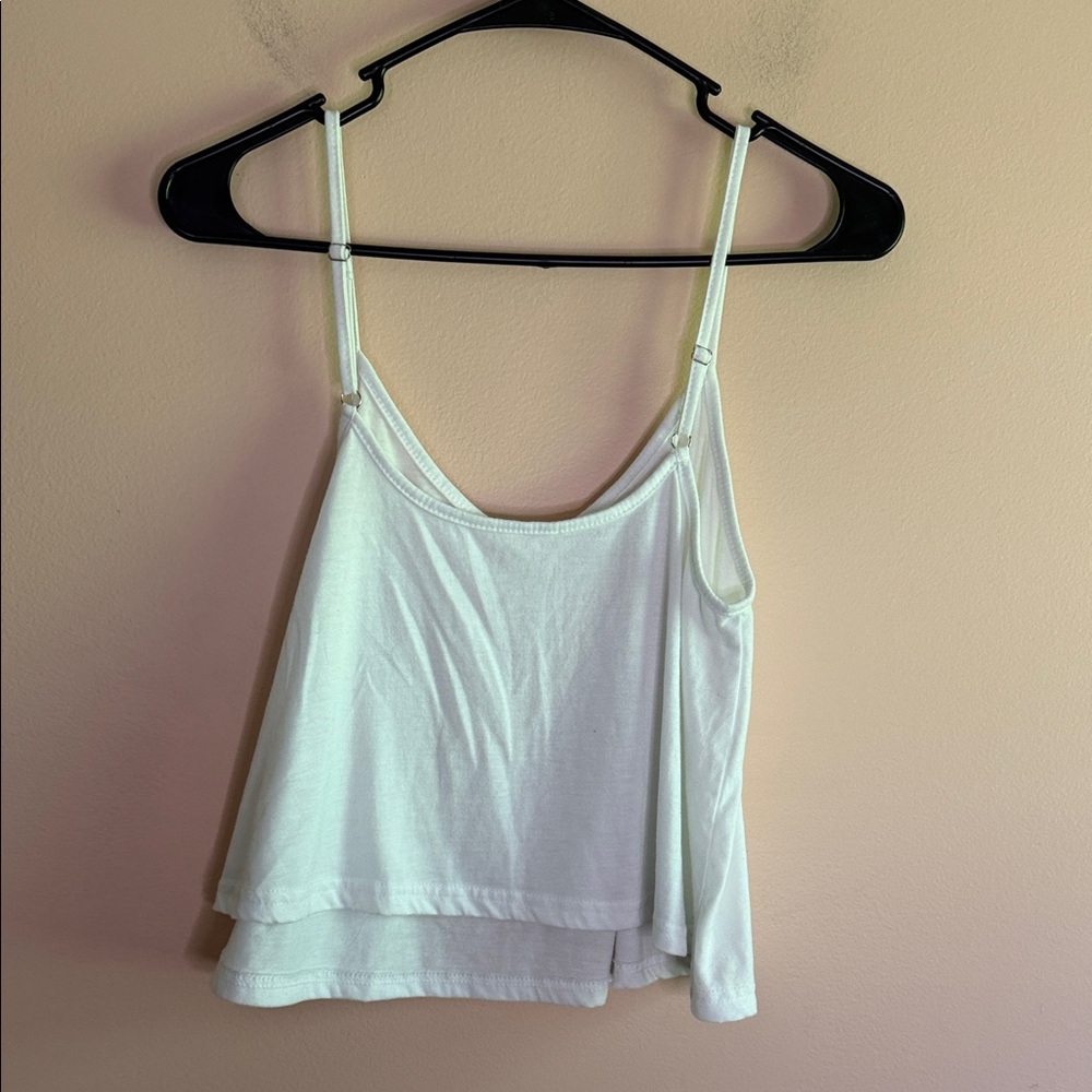 SHEIN White Spaghetti Strap Camisole Tank - Picture 4 of 5